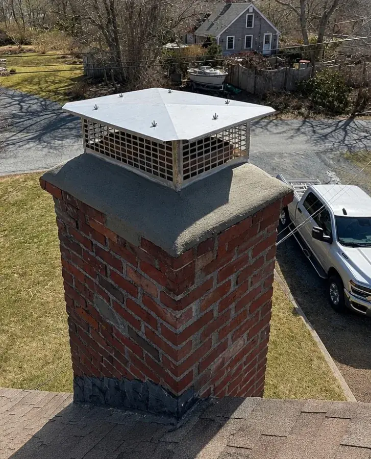 Chimney and vent services project after service